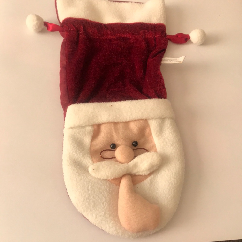 Soon gone to donate Santa Claus Christmas Stocking for Kids